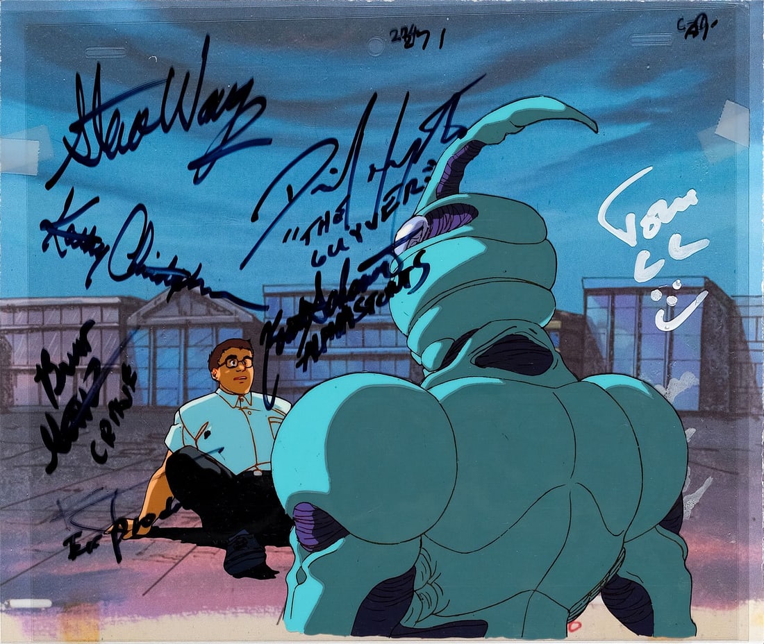 GUYVER: THE BIOBOOSTED ARMOR (ANIMATED T.V. SERIES, 2005) - Guyver and Tetsuro Segawa Original (1 of 1)