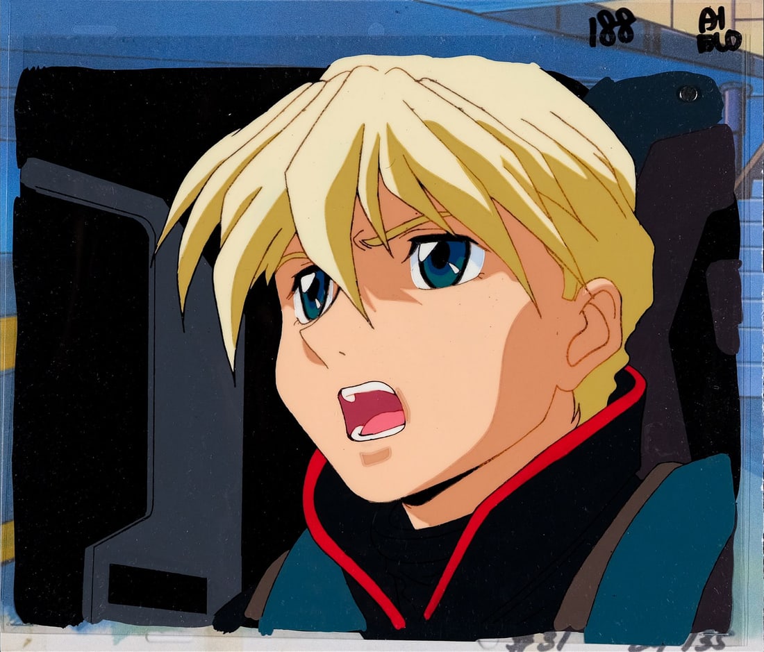 MOBILE SUIT GUNDAM WING (ANIME T.V. SERIES, 1995-1996) - Quatre Raberba Winner Original Production (1 of 1)