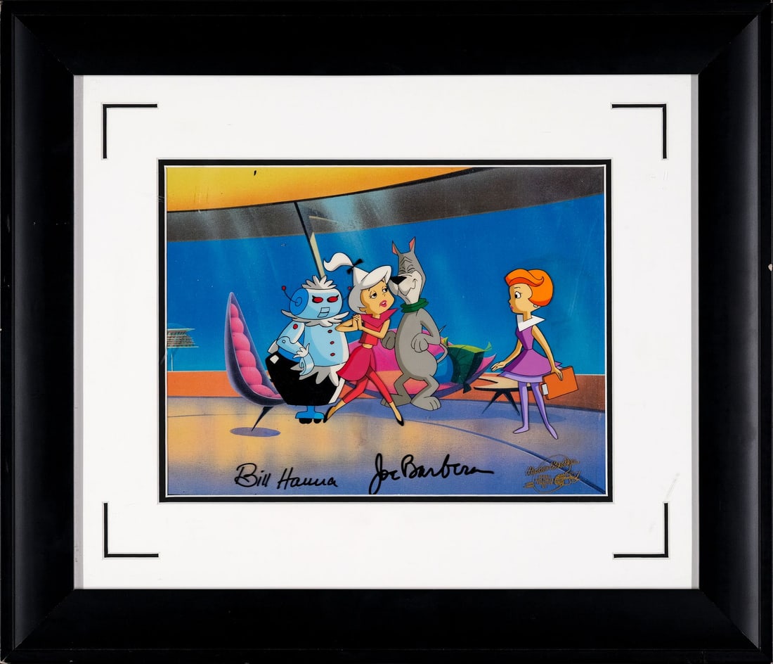 JETSONS: THE MOVIE (1990) - Rosie the Robot, Judy Jetson, Jane Jetson, and Astro Original Production (1 of 2)