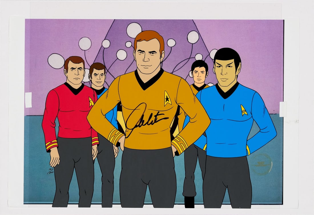STAR TREK: THE ANIMATED SERIES (1973-1974) - Star Trek Hand-Painted Limited Edition 121/300 Signed (1 of 1)