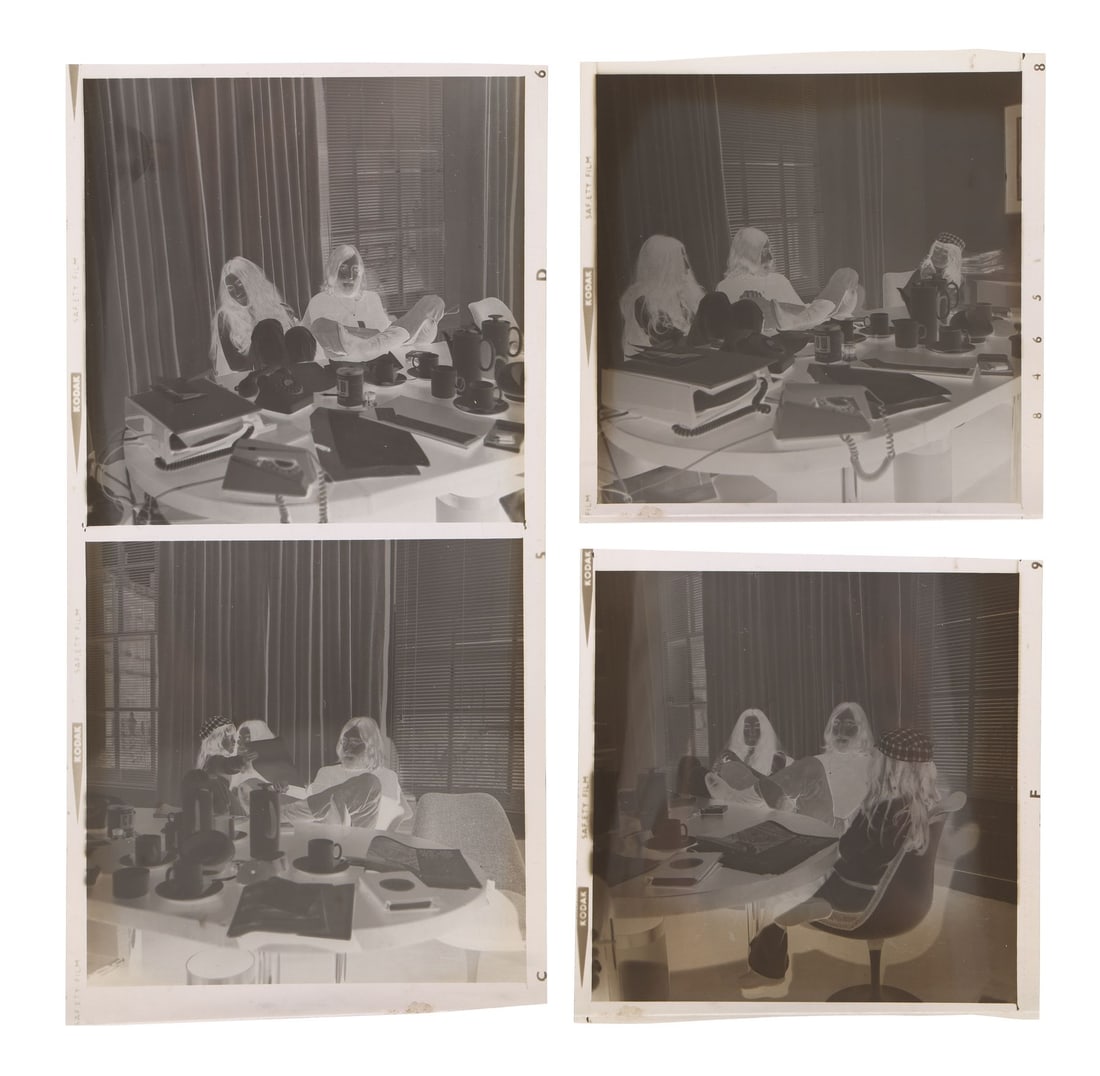 JOHN LENNON AND YOKO ONO - John Lennon, Yoko Ono and Kyoko Ono Negatives (Sold with Copyright) (1 of 4)