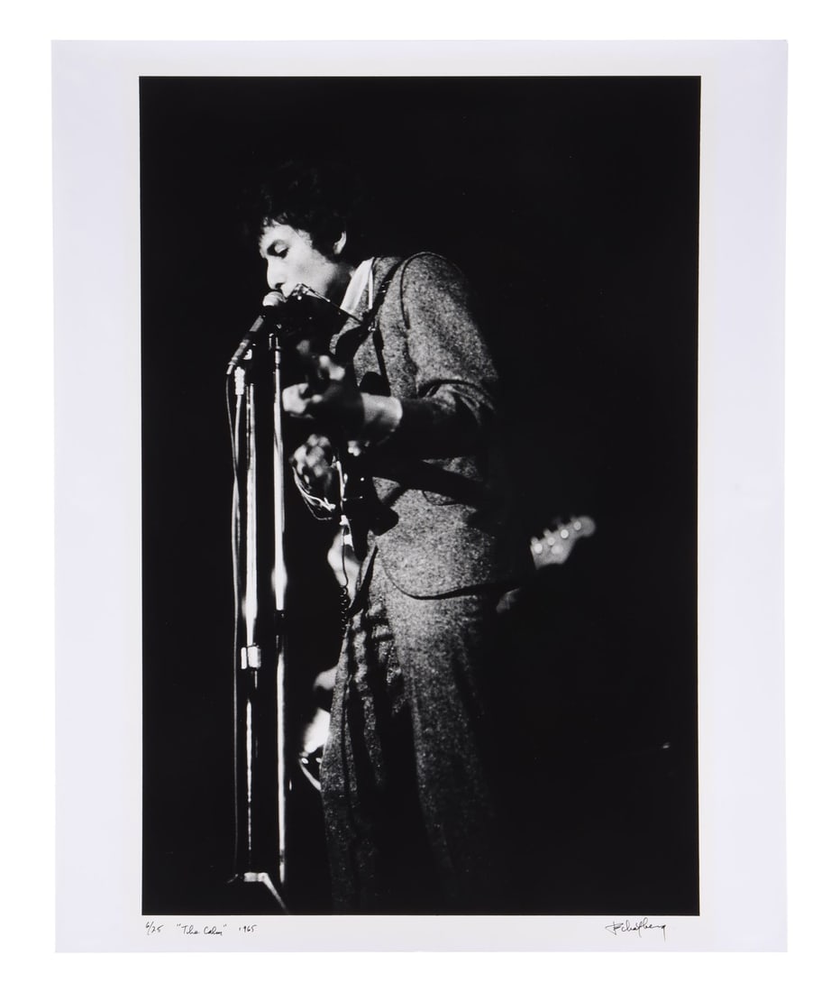 BOB DYLAN - Limited Edition "The Calm" Print by Jerry Schatzberg, 1965 (1 of 3)
