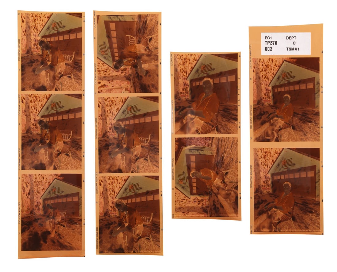 BRUCE SPRINGSTEEN - Collection of Bruce Springsteen Mitch Jenkins Photoshoot Negatives (1 of 4)