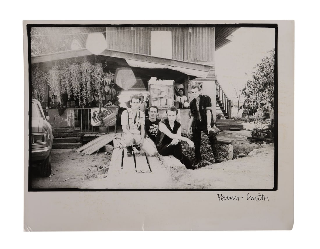 THE CLASH - The Clash in Thailand Vintage Photograph by Pennie Smith, 1982 (1 of 3)