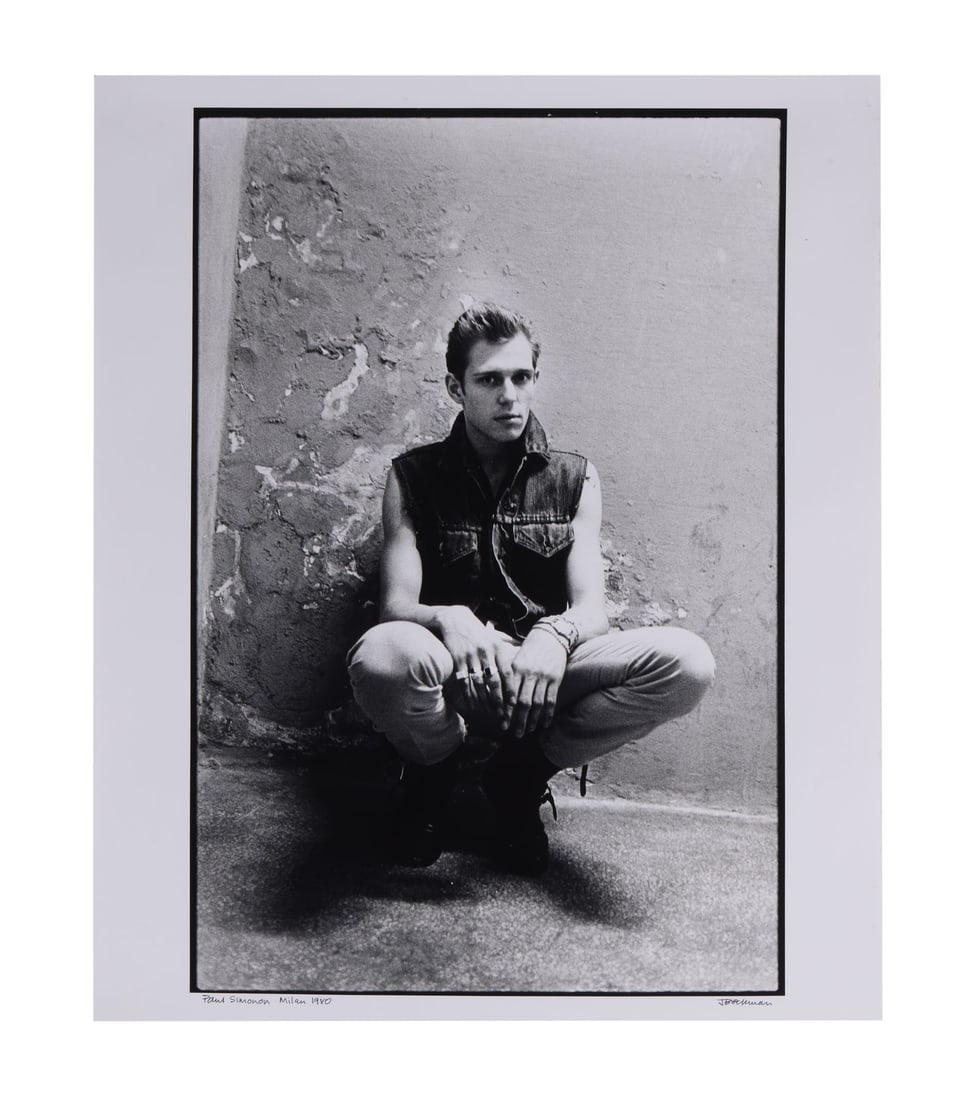 THE CLASH - Paul Simonon Milan Print by Janette Beckman, 1980: THE CLASH - Paul Simonon Milan Print by Janette Beckman, 1980 - A print of Paul Simonon, bassist of The Clash, taken by acclaimed punk and hip-hop photographer Janette Beckman in Milan in 1980. Beckma