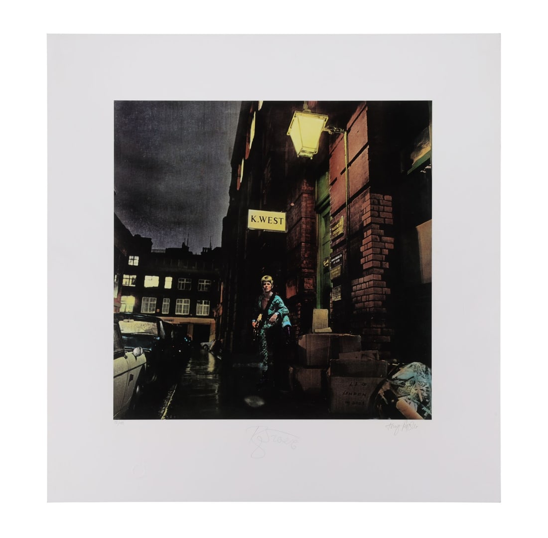 DAVID BOWIE - David Bowie and Terry Pastor-Autographed Limited Edition The Rise and Fall of Ziggy (1 of 3)