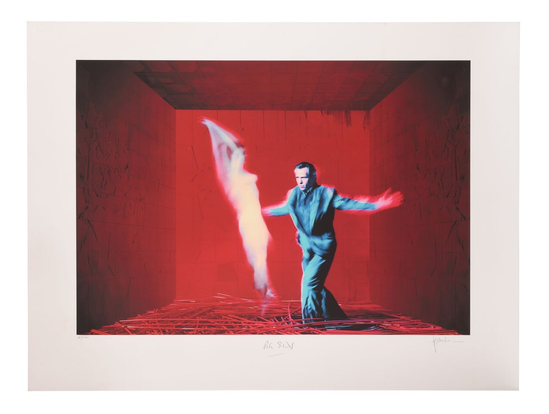 GENESIS - Peter Gabriel and David Scheinmann-Autographed Limited Edition Us Album Cover Print, 2010 (1 of 4)