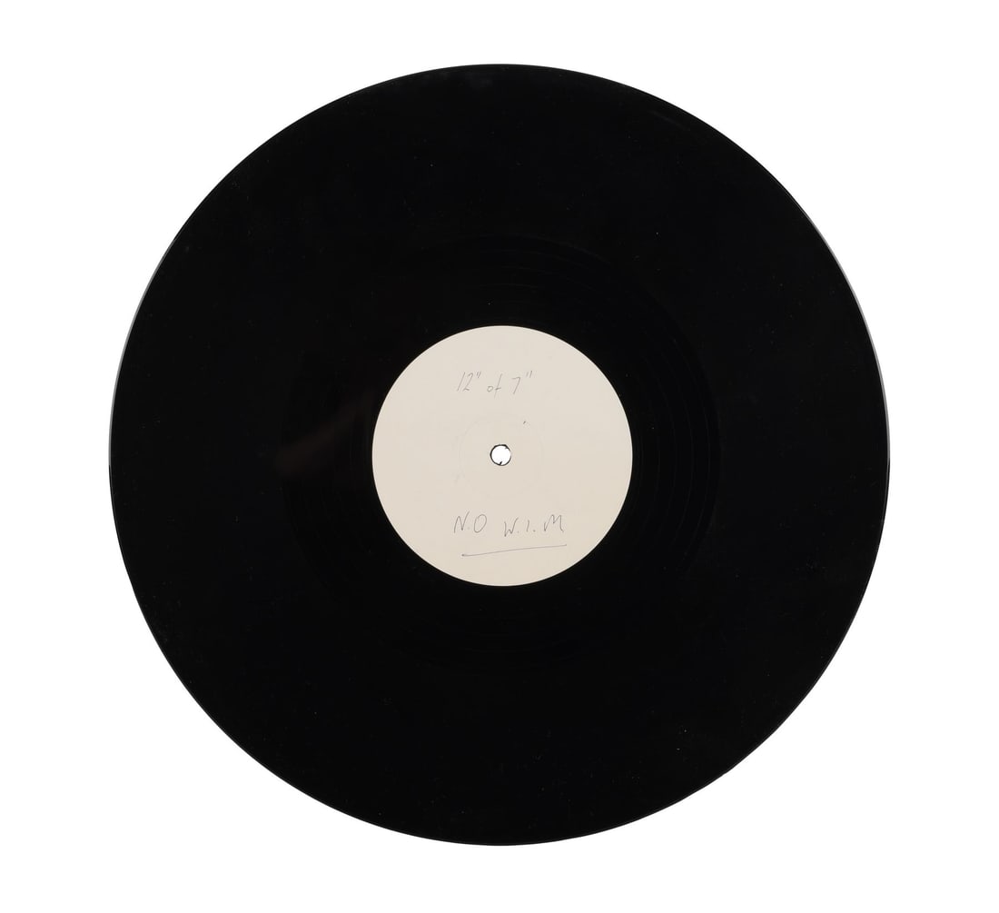 NEW ORDER - Peter Hook-Owned "World In Motion" 12 Inch Test Pressing (1 of 3)