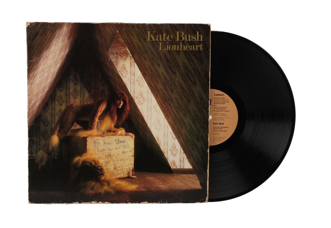 KATE BUSH - Kate Bush-Autographed Lionheart Album (1 of 4)