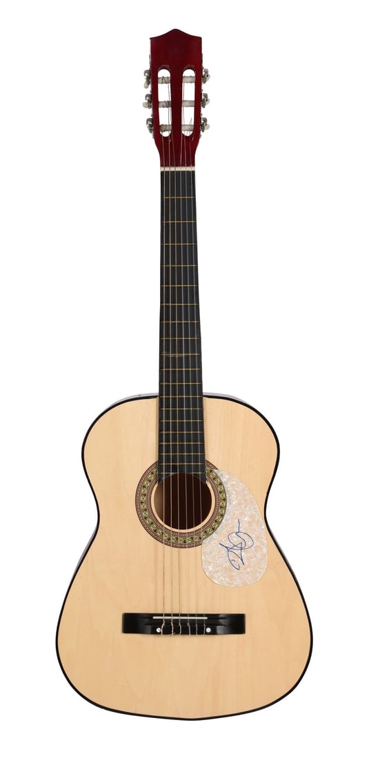 ROBERT PLANT - Robert Plant-Autographed Guitar (1 of 4)