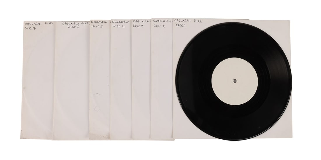 OASIS - Set of Seven ''The Masterplan'' Vinyl Test Pressings (1 of 4)