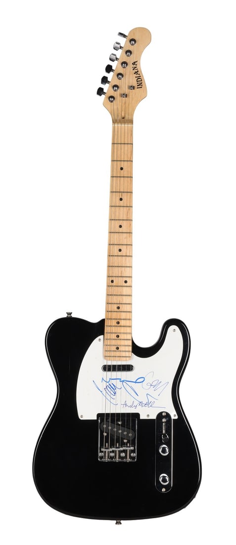 OASIS - Noel Gallagher, Liam Gallagher, Gem Archer and Andy Bell-Autographed Telecaster (1 of 4)