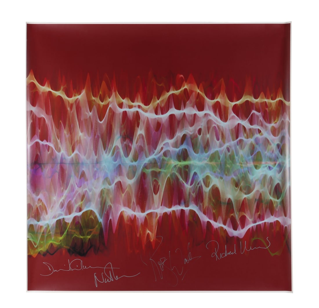 PINK FLOYD - Roger Waters, Nick Mason, David Gilmour and Richard Wright-Autographed "Wish You Were (1 of 4)