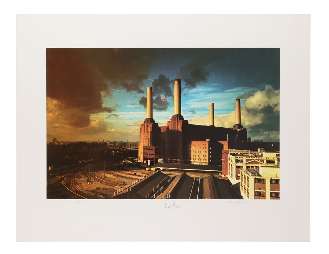 PINK FLOYD - Nick Mason and Storm Thorgerson-Autographed Limited Edition Animals Print, 2000 (1 of 4)