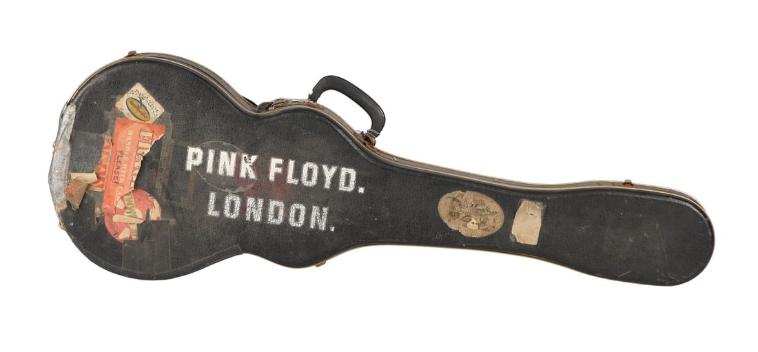 PINK FLOYD - Tour-Used Guitar Case, c. 1970s (1 of 4)