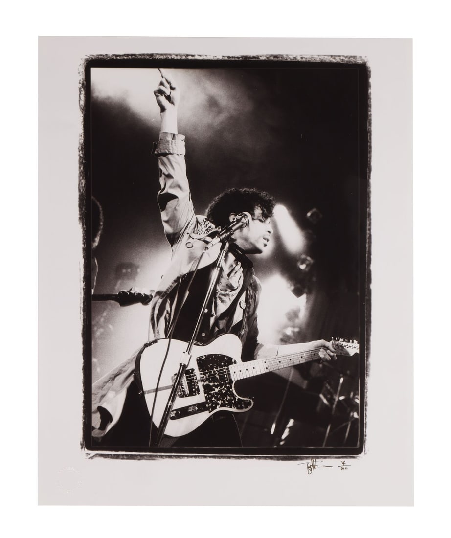 PRINCE - The Rockarchive Collection: Limited Edition C-Type Print by Tony Mottram, Lyceum Ballroom, (1 of 2)