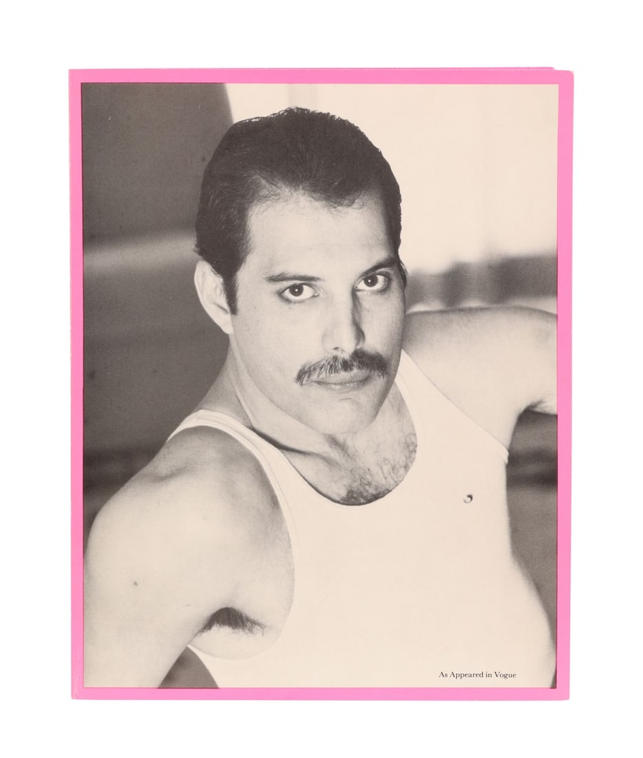 QUEEN - The Peter Hince Collection: Freddie Mercury Commissioned Christmas Card (1 of 2)