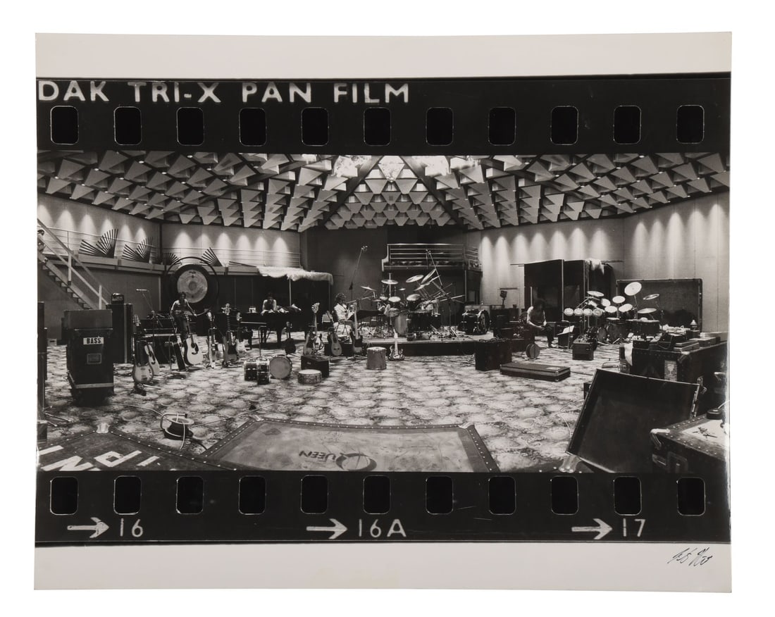 QUEEN - The Peter Hince Collection: Vintage Proof Mountain Studios Jazz Album Gatefold Print, 1978 (1 of 4)