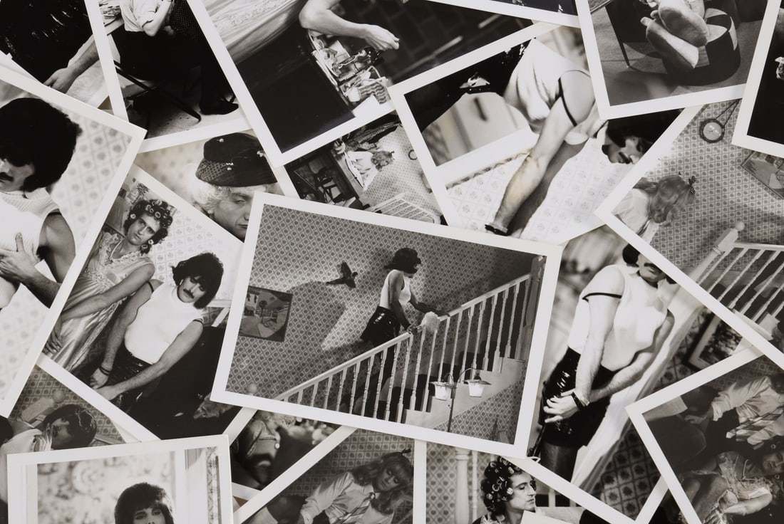 QUEEN - The Peter Hince Collection: Set of "I Want to Break Free" Music Video Shoot Proof Prints (1 of 4)