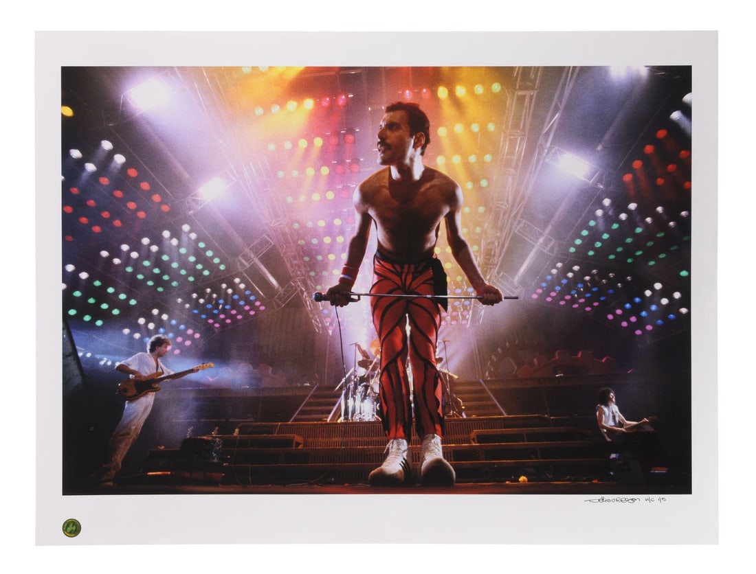QUEEN - The Denis O'Regan Collection: Limited Edition Freddie Mercury The Works Tour Wembley Arena (1 of 3)
