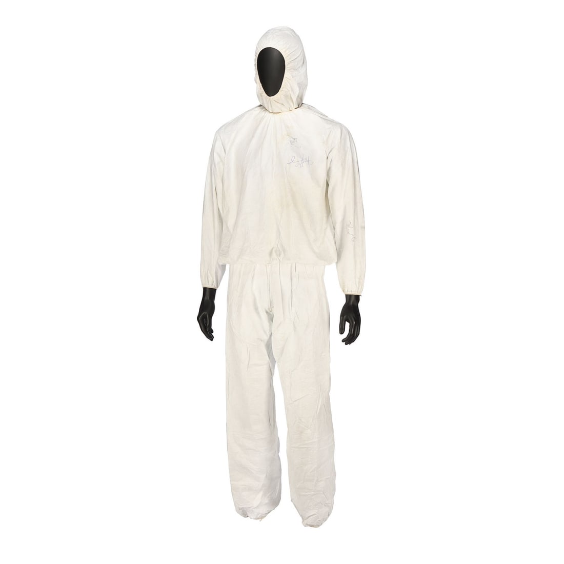 QUEEN - Freddie Mercury, Brian May, John Deacon and Roger Taylor-Autographed "Radio Ga Ga" Music: QUEEN - Freddie Mercury, Brian May, John Deacon and Roger Taylor-Autographed "Radio Ga Ga" Music Video Suit - An autographed boiler suit worn during the filming of the music video for Queen's hit sing
