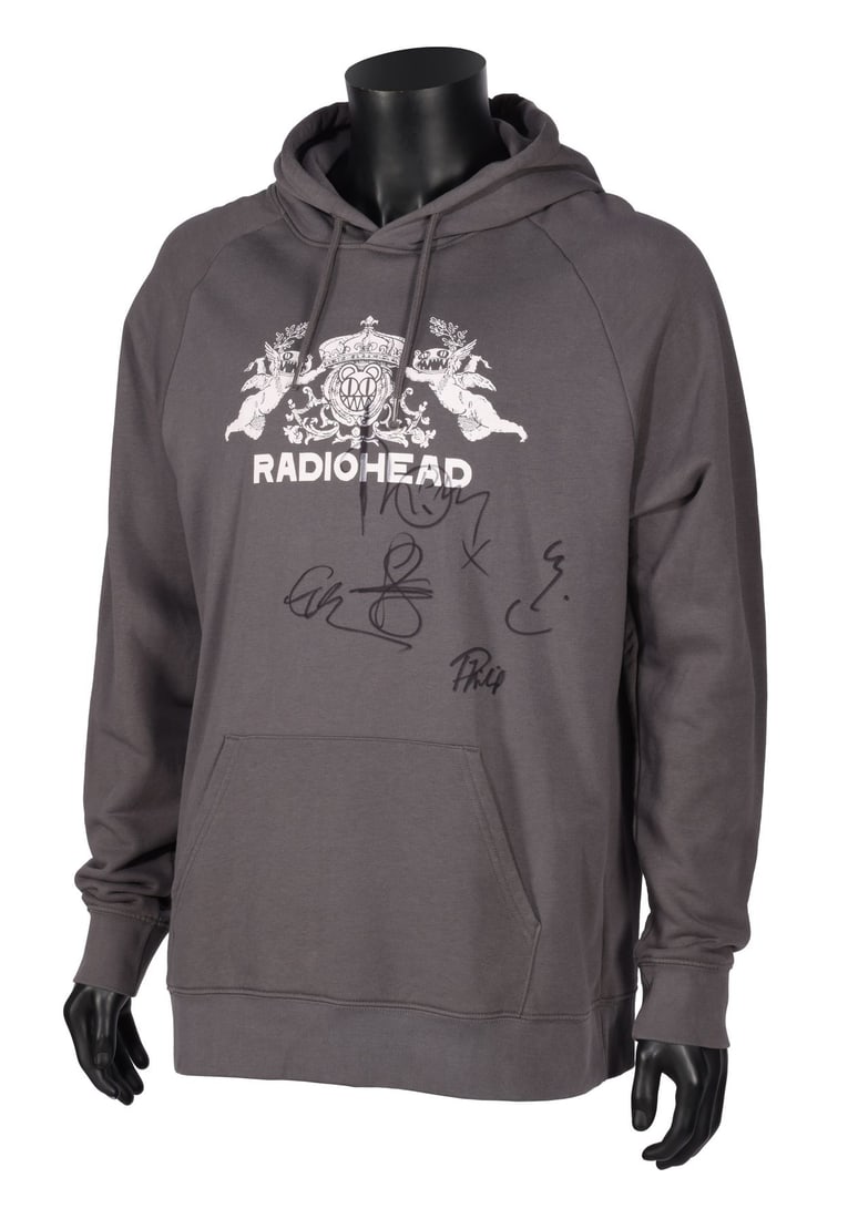 RADIOHEAD - Thom Yorke, Colin Greenwood, Jonny Greenwood, Philip Selway, and Ed O'Brien-Autographed (1 of 4)