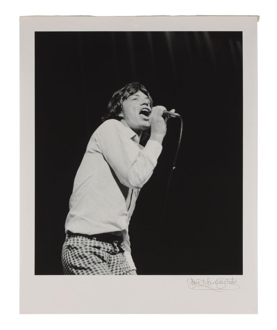 THE ROLLING STONES - Limited-Edition Mick Jagger Print by Gered Mankowitz, 1965 (1 of 2)