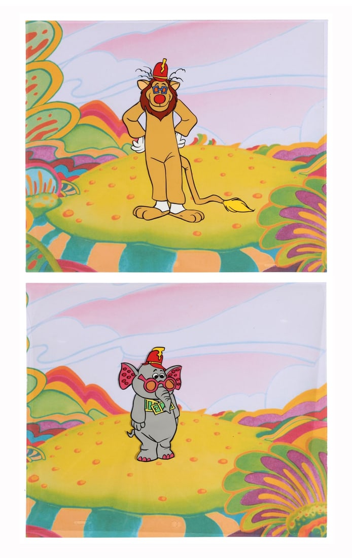 BANANA SPLITS ADVENTURE HOUR, THE (TV SERIES, 1968-1970) - Drooper and Snorky Set of Two Publicity (1 of 3)
