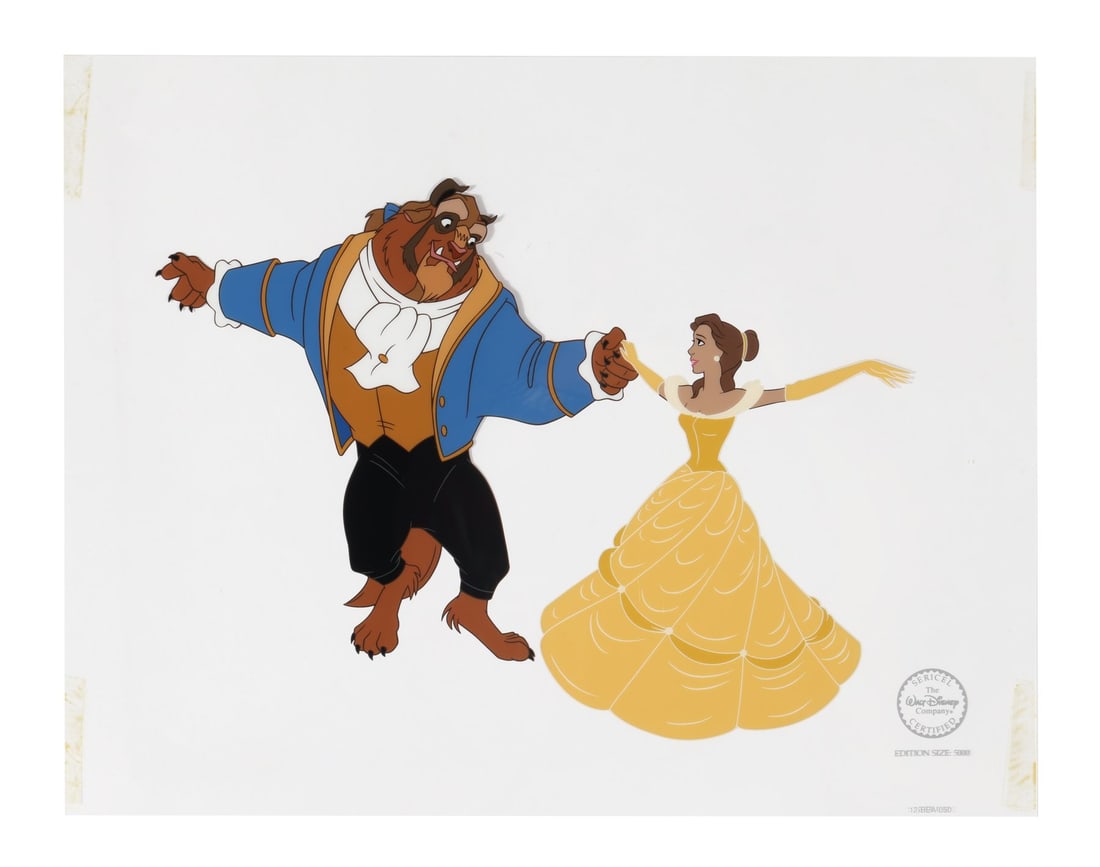 BEAUTY AND THE BEAST (1991) - Beauty and the Beast Dancing from "Ball Room Scene": BEAUTY AND THE BEAST (1991) - Beauty and the Beast Dancing from "Ball Room Scene" - This is the waltz, the one moment in Beauty and the Beast that the whole film has been building toward, recreated he
