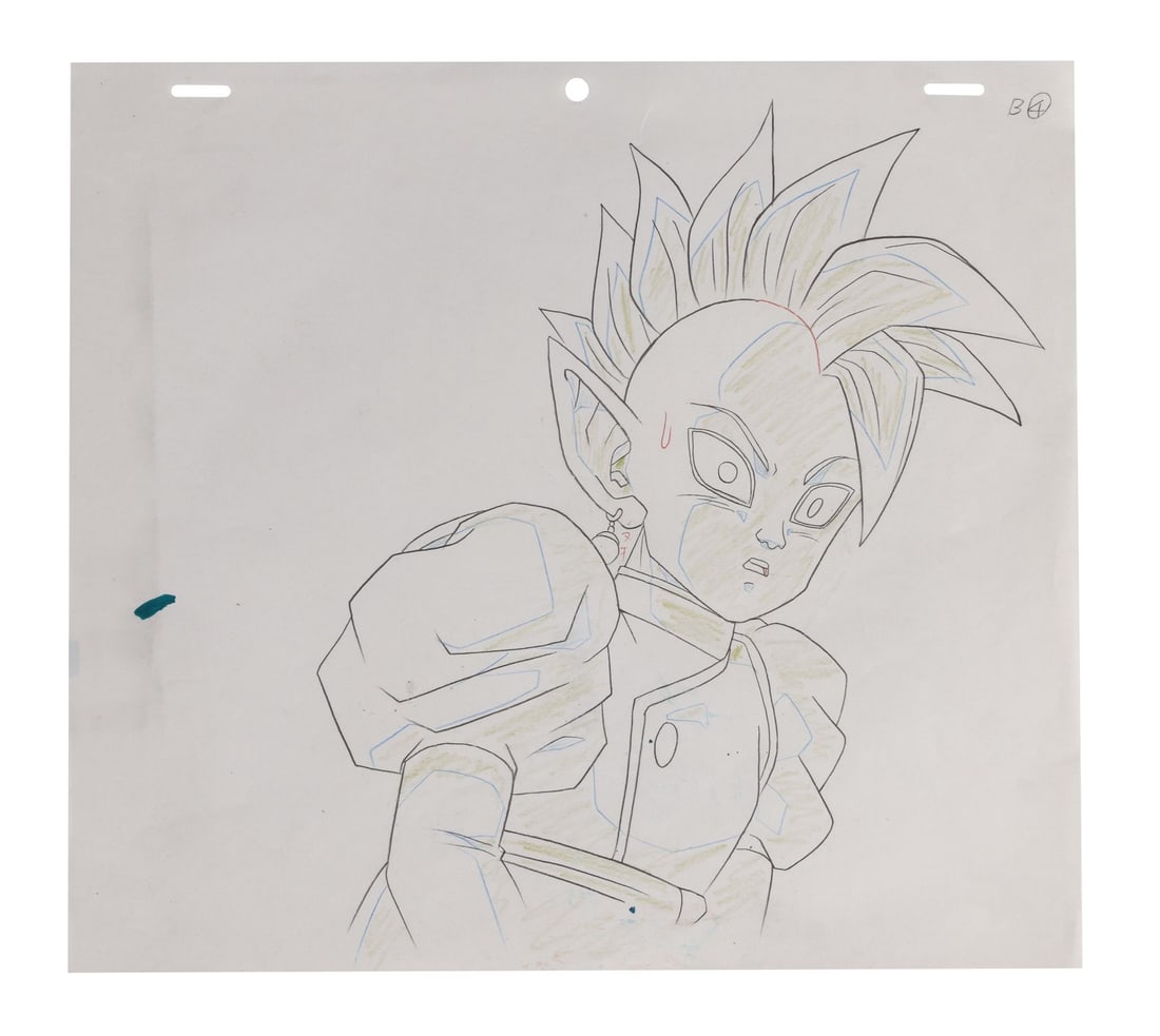 DRAGON BALL Z (TV SERIES, 1989-1996) - Supreme Kai Douga Drawing: DRAGON BALL Z (TV SERIES, 1989-1996) - Supreme Kai Douga Drawing - Supreme Kai may have arrived in Dragon Ball Z as one of the most powerful beings in the universe, but fans of the franchise will know