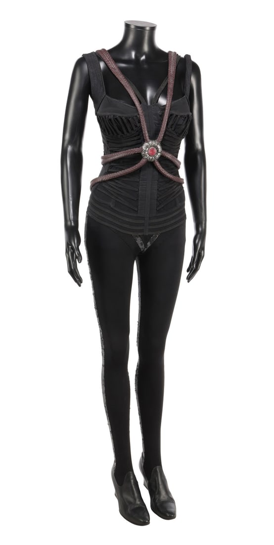 3. AEON FLUX (2005) - Aeon Fluxâ€™s (Charlize Theron) Screen-Matched Jumpsuit with Teleport Harness: B