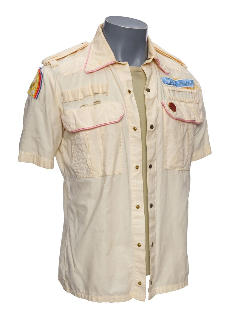 5. ALIEN (1979) - Arthur Dallas' (Tom Skerritt) Nostromo Shirt and Undershirt: B