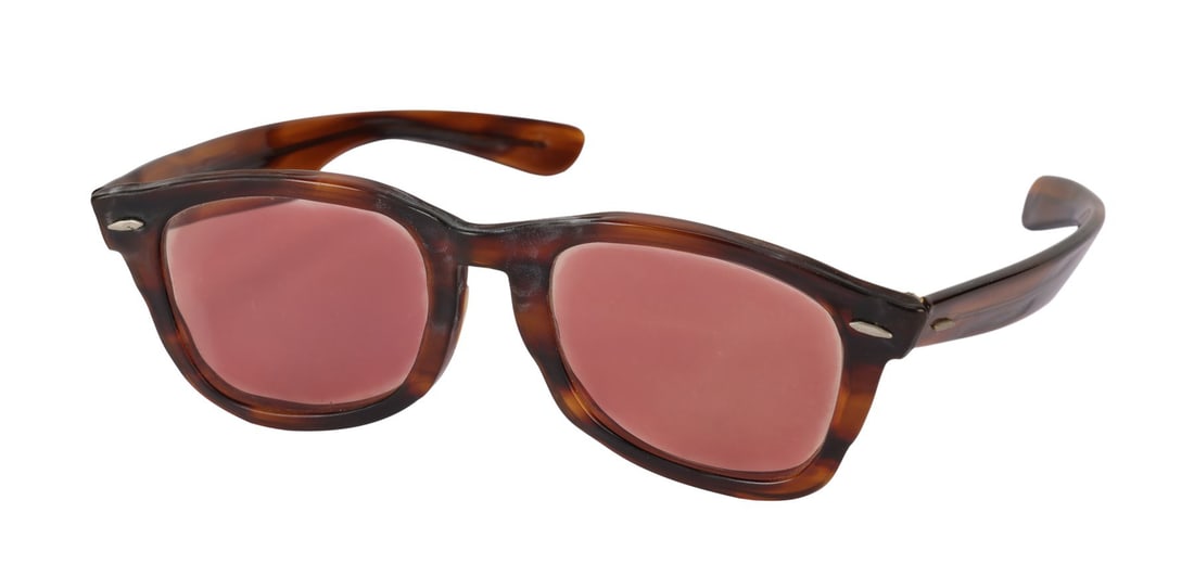 55. THE BLUES BROTHERS (1980) - Jake "Joliet" Blues' (John Belushi) Sunglasses: Bidding for this lot will end on Wednesday, August 26th. The auction will begin at 9:30 AM (PDT) / 12:30 PM (EDT) / 5:30 PM (GMT) and lots are sold sequentially via live auctioneer; tune in to the