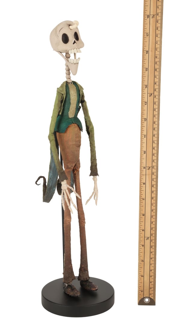 67. CORPSE BRIDE (2005) - Stop-Motion Skeleton Puppet - 13