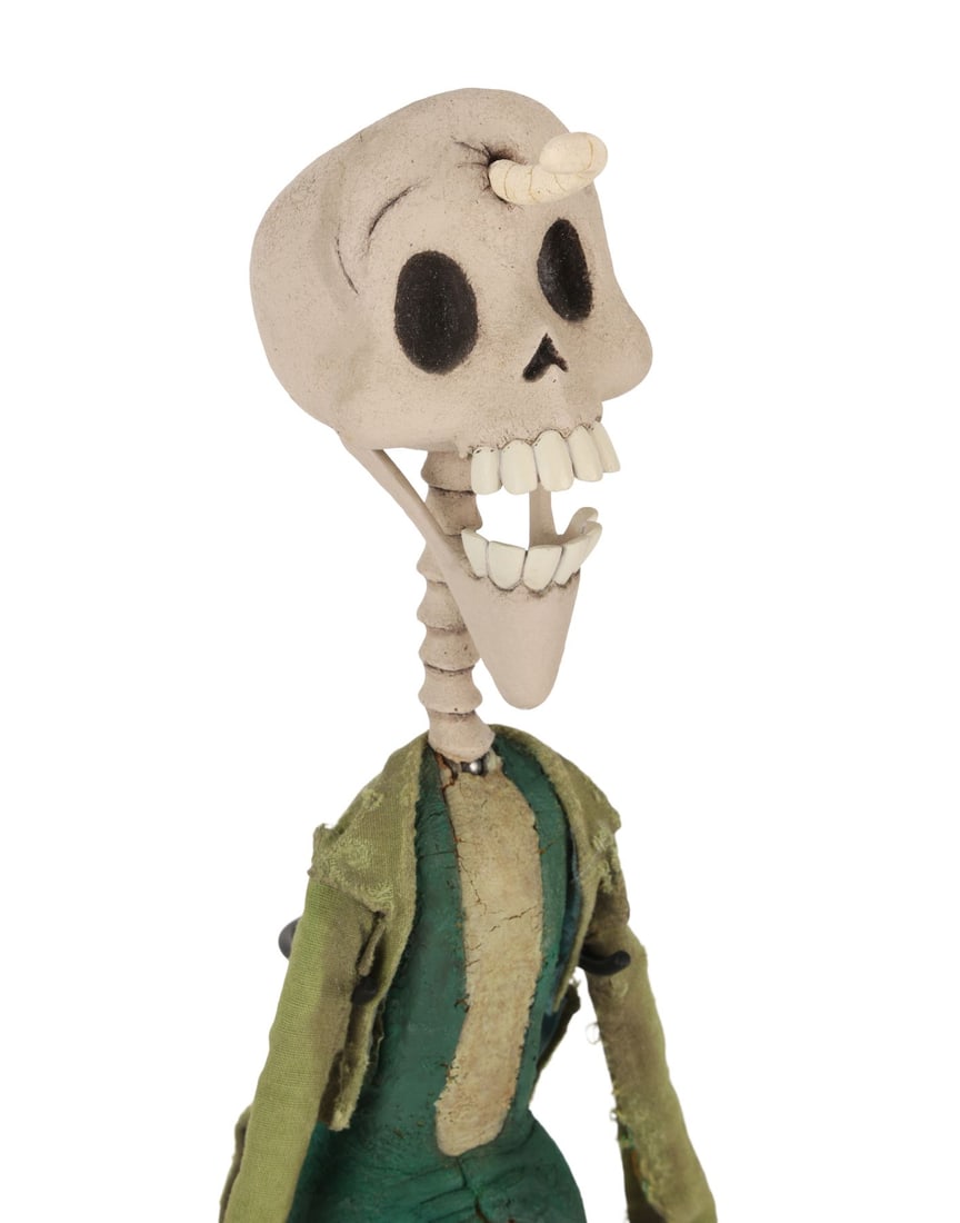 67. CORPSE BRIDE (2005) - Stop-Motion Skeleton Puppet - 2