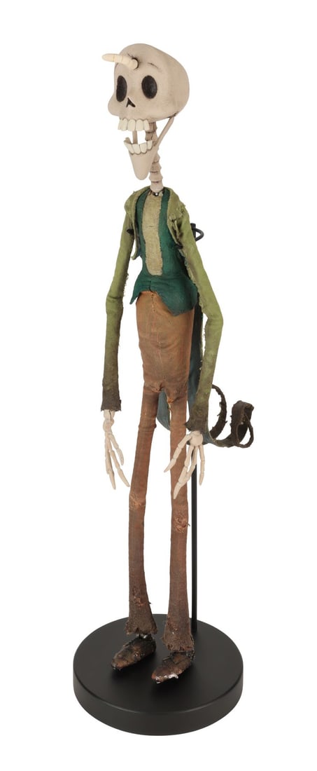 67. CORPSE BRIDE (2005) - Stop-Motion Skeleton Puppet - 9