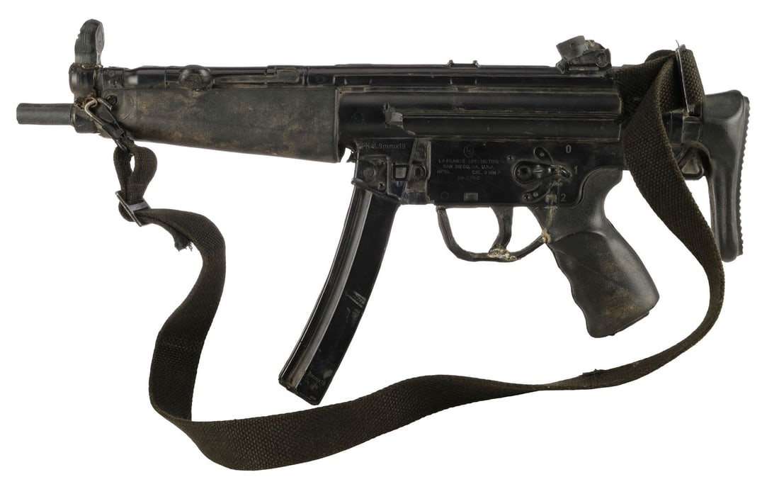 69. DIE HARD (1988) - Mike Papac Collection: John McClane's (Bruce Willis) Stunt Heckler & Koch: B