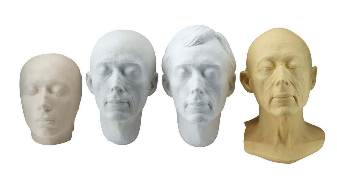 105. DICK SMITH - Dick Smith Collection: Set of Four Dick Smith Lifecasts: B