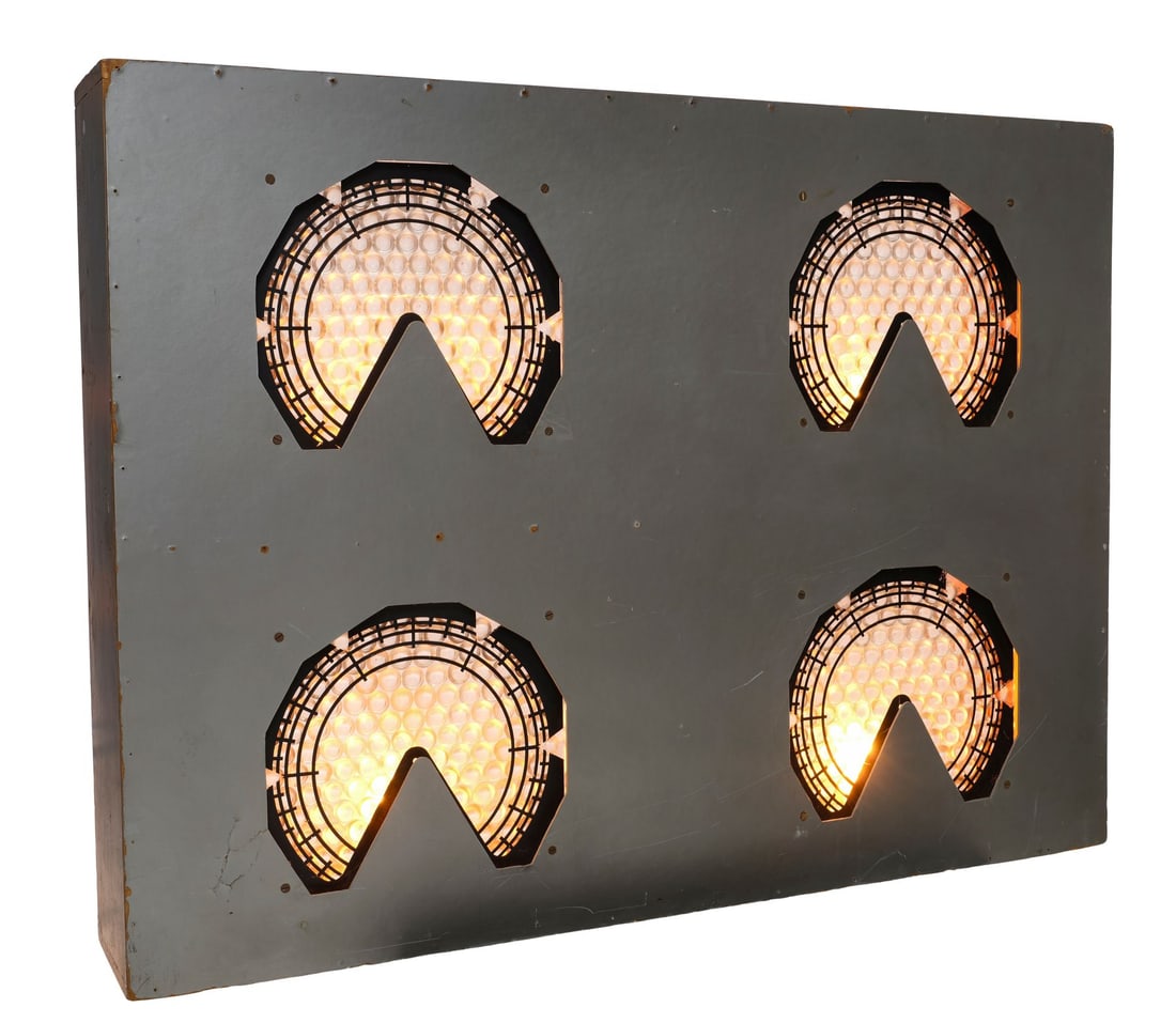 110. FORBIDDEN PLANET (1956) - Light-Up Krell Machine Four-Meter Panel: B