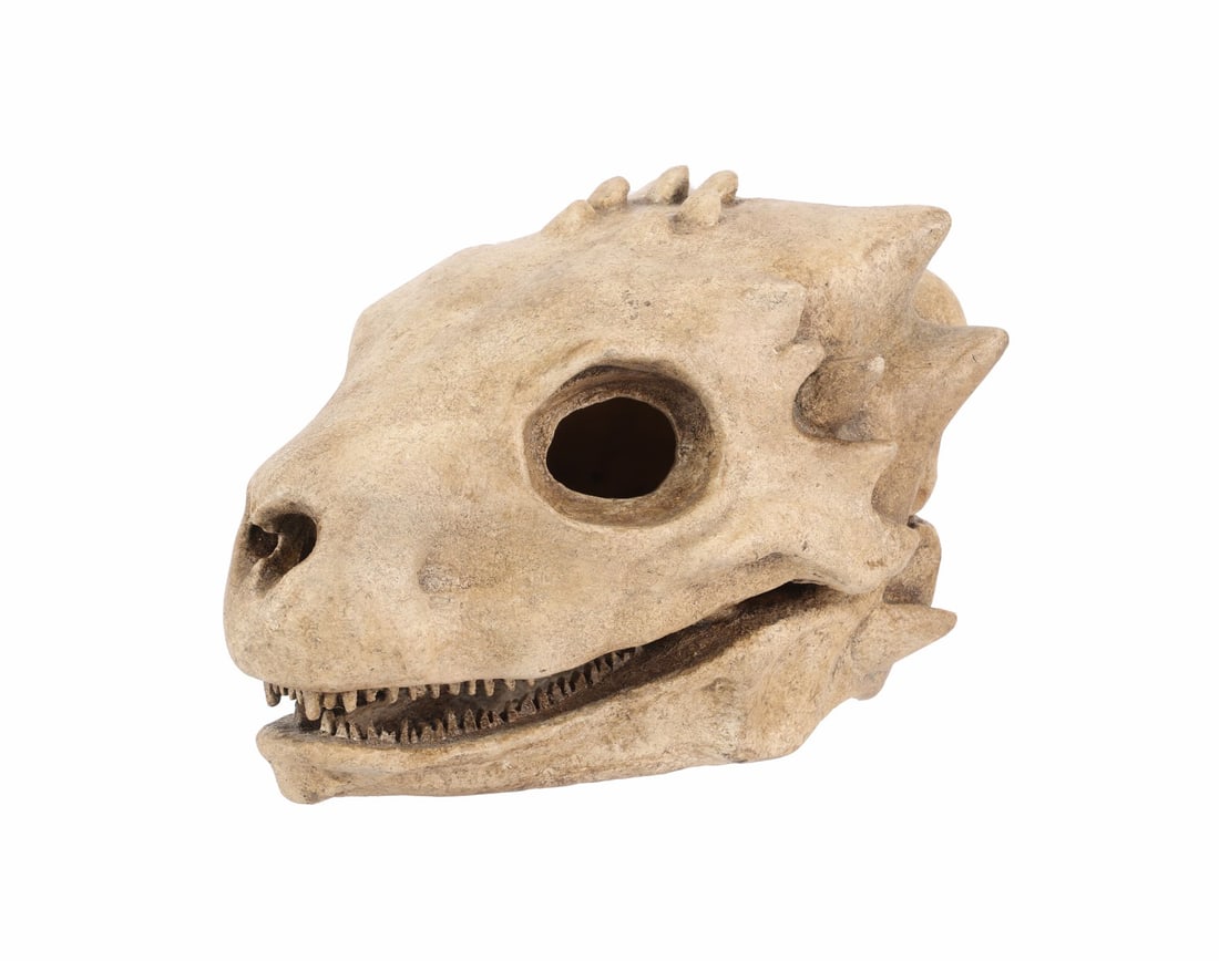 122. GAME OF THRONES (T.V. SERIES, 2011 - 2019) - Dragon Skull: B