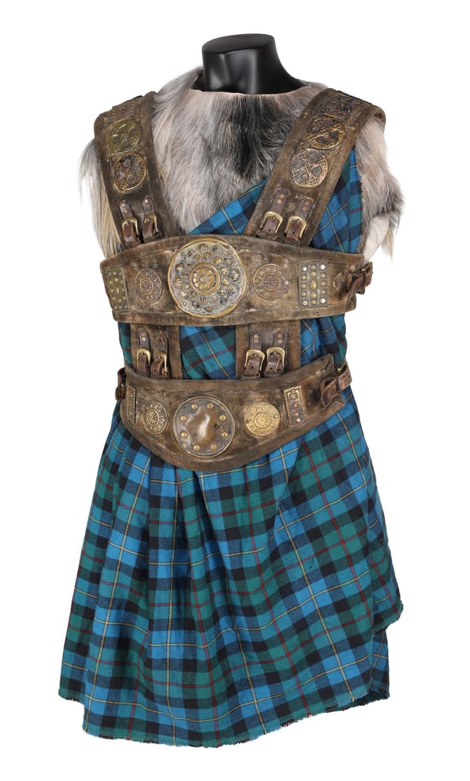 161. HIGHLANDER (1986) - Connor MacLeod's (Christopher Lambert) Armor and Clan MacLeod Kilt: B
