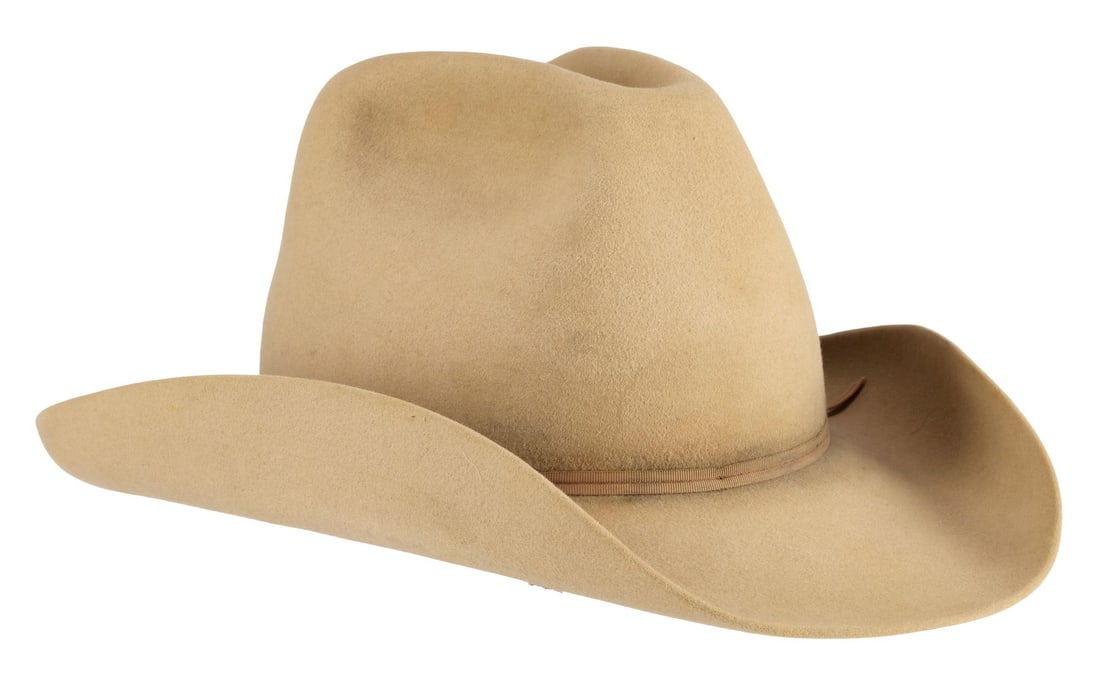 168. THE HORSE WHISPERER (1998) - Robert Redford-Autographed Tom Booker's Cowboy Hat: B