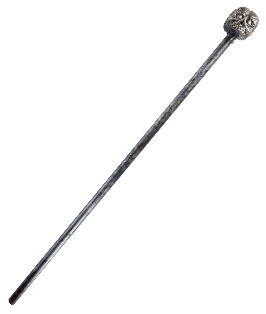 185. JAMES BOND: SPECTRE (2015) - James Bond's (Daniel Craig) Stolen Dia de los Muertos Skull Cane: B