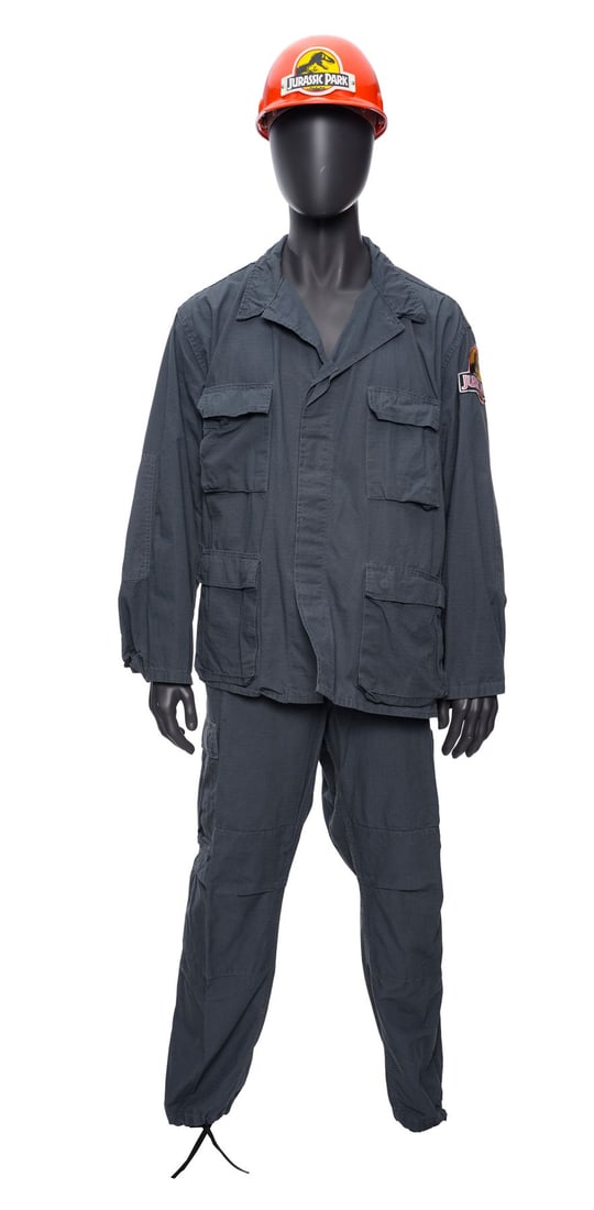 193. JURASSIC PARK (1993) - Dinosaur Handler Costume with Helmet: B