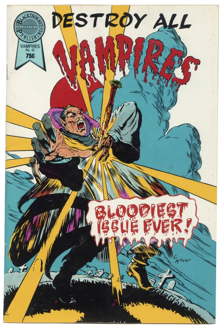 214. THE LOST BOYS (1987) - Edgar Frog's (Corey Feldman) "Destroy All Vampires" Comic Book: B