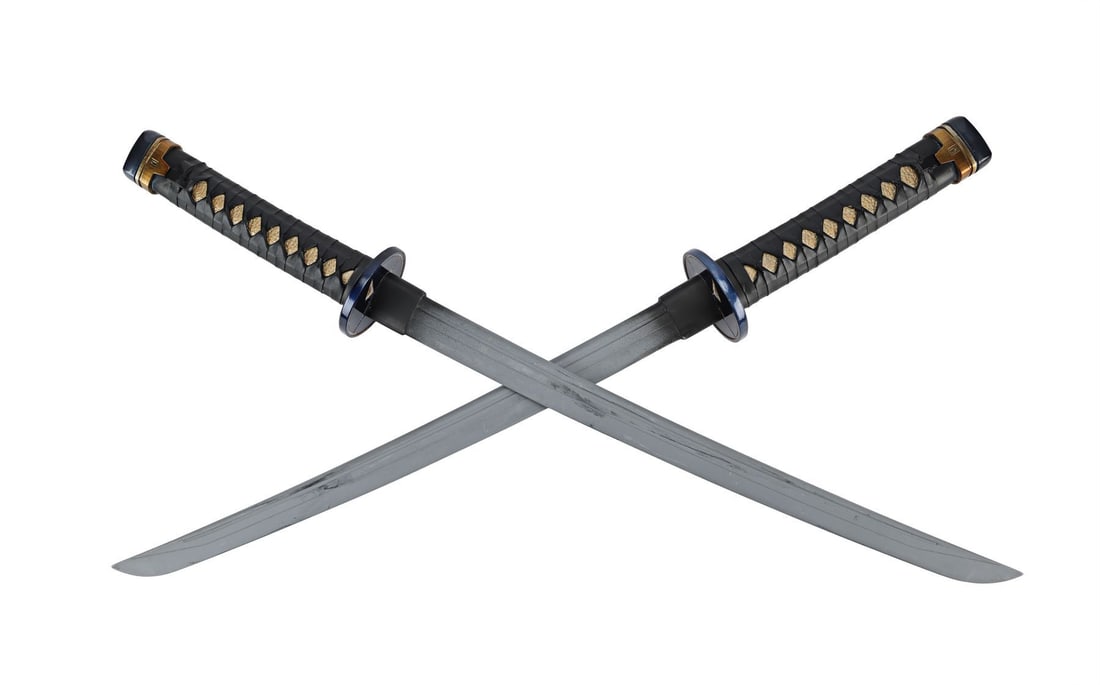 224. DEADPOOL & WOLVERINE (2024) - Deadpool's Pair of Stunt Katanas: B