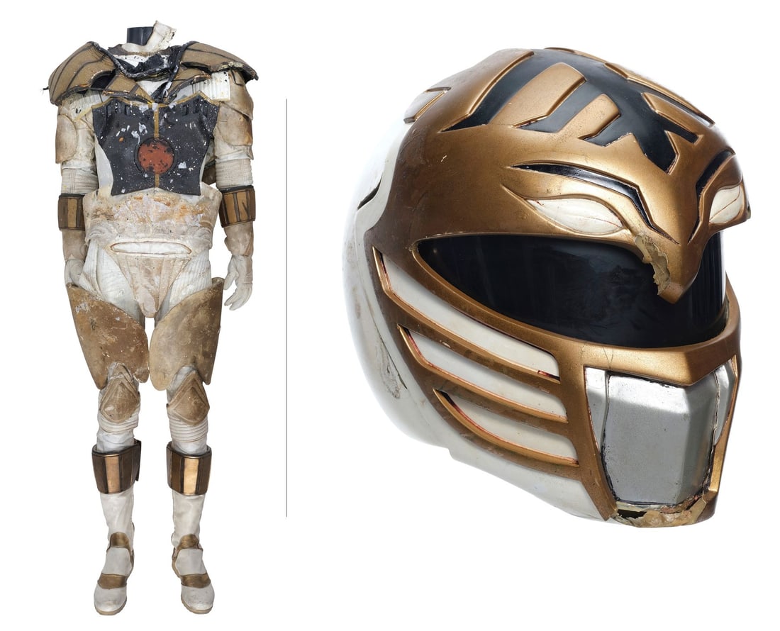 243. MIGHTY MORPHIN POWER RANGERS: THE MOVIE (1995) - Tommy Oliver's (Jason David Frank) White: B