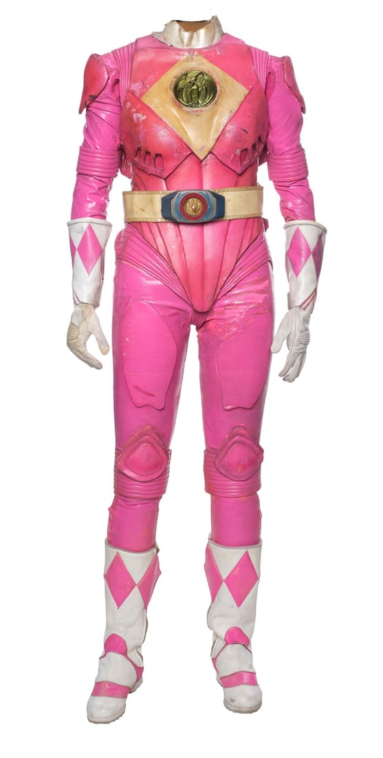 244. MIGHTY MORPHIN POWER RANGERS: THE MOVIE (1995) - Kimberly Hart's (Amy Jo Johnson) Pink Ranger: B