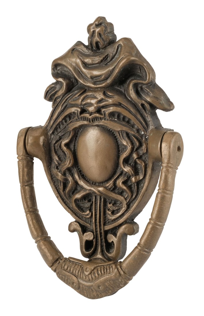 251. THE MUPPET CHRISTMAS CAROL (1992) - Ebenezer Scrooge's (Michael Caine) Doorknocker: B