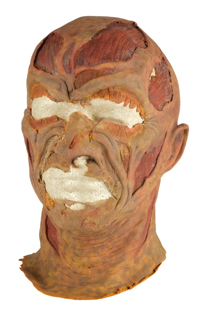 260. WES CRAVEN'S NEW NIGHTMARE (1994) - Tony Cecere-Autographed Freddy Krueger Stunt Mask: B